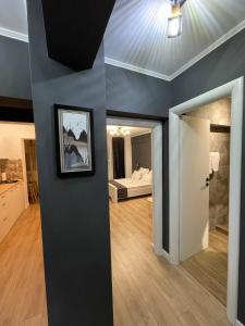 Ένα ή περισσότερα κρεβάτια σε δωμάτιο στο Luxury Studio