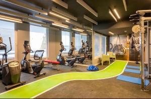 Fitness centrum a/nebo fitness zařízení v ubytování Sunset arena concon