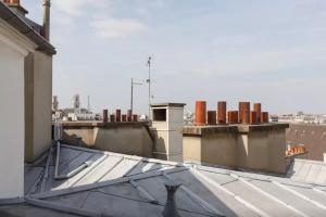 a view from the roof of a building at Private room center Paris in Paris