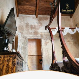 Μια τηλεόραση ή/και κέντρο ψυχαγωγίας στο Hotel Casa Realeza