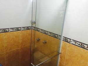 Koupelna v ubytování Hotel Preferencial Class