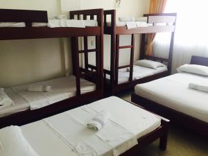 Postel nebo postele na pokoji v ubytování Hotel Preferencial Class