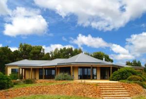 a large house with a roof at Rural Hideaway - Yallingup in Yallingup