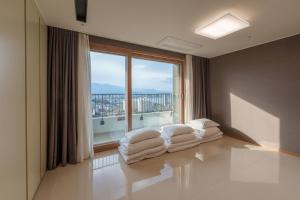 Posezení v ubytování Hotel The Blue Terra