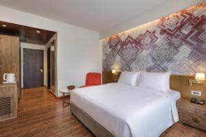 Dusit Princess Kathmandu客房内的一张或多张床位
