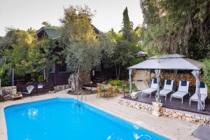 Bazén v ubytování THE HOUSE ROSH PINA - 3BRM WITH POOl nebo v jeho okolí