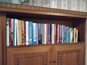 Knihovna v apartmánu