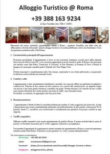 uma imagem de uma página de um catálogo de uma casa em Alloggio Turistico @Roma em Roma