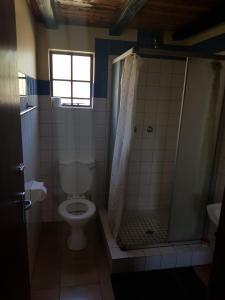 Koupelna v ubytování Marlothi Chalets