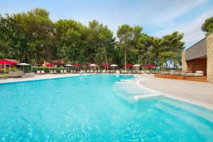 Istrian Villas Plava Laguna内部或周边的泳池