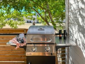 Gril dostupný pro hosty v prázdninového domu