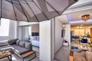 Posezení v ubytování Ayour Beach Suite