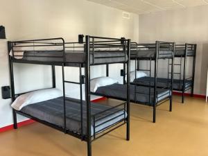 ALBERGUE A POBRA DO BROLLON客房内的一张或多张床位
