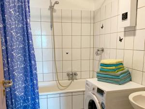 Koupelna v ubytování Apartments Hemer