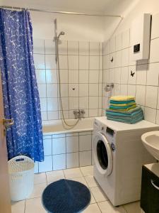 Koupelna v ubytování Apartments Hemer