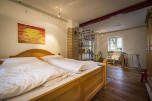 Katil atau katil-katil dalam bilik di Ferienwohnung Sommer Bad Reichenhall