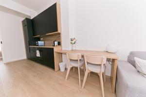 Kuchyňa alebo kuchynka v ubytovaní Madách Fox Apartment