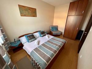 Postel nebo postele na pokoji v ubytování Apartmán SIESTA 1