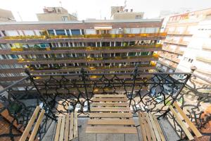 Balkón alebo terasa v ubytovaní Madách Fox Apartment