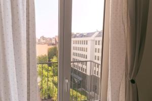 Balkón alebo terasa v ubytovaní Madách Fox Apartment