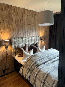 Postel nebo postele na pokoji v ubytování Spacious and modern apartment in the heart of Geilo, perfect year round!