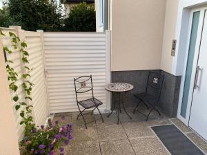 Balkón nebo terasa v ubytování Mini Apartment in Amstetten
