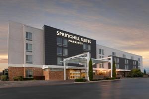 a rendering of the front of a spartan suites hotel at SpringHill Suites by Marriott San Angelo in San Angelo