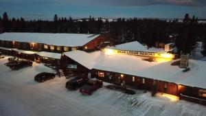 겨울의 Bear Lodge Resort