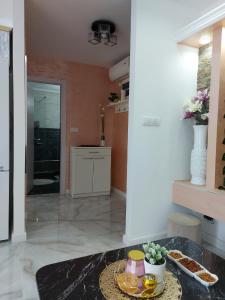 Nhà bếp/bếp nhỏ tại Apartman Star LUX
