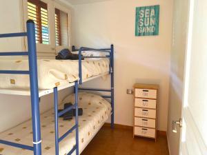 Posteľ alebo postele v izbe v ubytovaní Espectacular apartamento en el corazón de Calella!