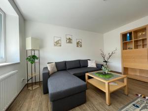 Posezení v ubytování AM Fleurystr, ALL NEW, komfortabel, ZENTRAL in Amberg!!!