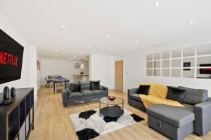 Posezení v ubytování Casa Mansa - Serviced Apartment, London