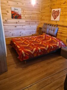 Postel nebo postele na pokoji v ubytování AUBRAC Spa
