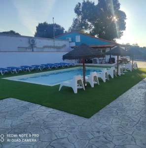 Swimmingpoolen hos eller tæt på La pinza azul