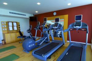 Gimnasio o instalaciones de fitness de Hilton Garden Inn Riyadh Olaya
