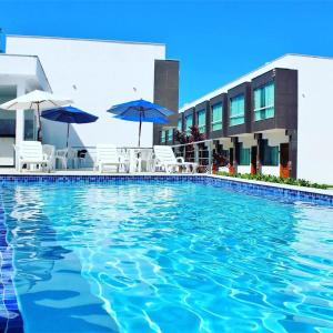 Swimmingpoolen hos eller tæt på Villa dos Diamantes - 16