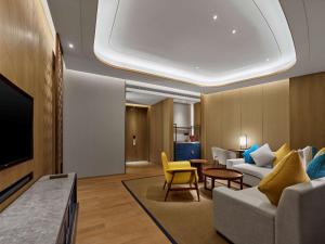 Posezení v ubytování Hilton Hainan Ocean Flower Island