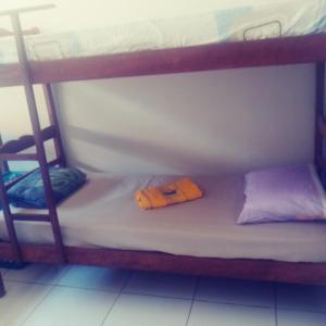 Postel nebo postele na pokoji v ubytování Cantinho do sossego