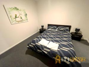 Katil atau katil-katil dalam bilik di Delicious in Dickson - 1bd 1bth