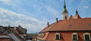 Fotografie z fotogalerie ubytování Extralarge Queen Room in the Heart of Bratislava with Terrace v destinaci Bratislava