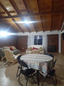 Posezení v ubytování Quovadis apartamento