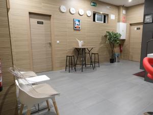 Alianza Suites的休息区
