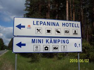 Certifikát, hodnocení, plakát nebo jiný dokument vystavený v ubytování Mini Camping
