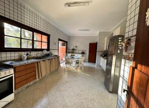 Nhà bếp/bếp nhỏ tại Casa aconchego Secretário