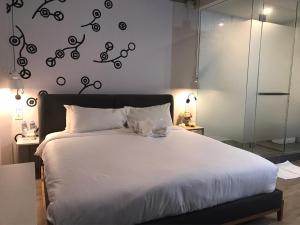 贝德普勒蒂旅舍客房内的一张或多张床位