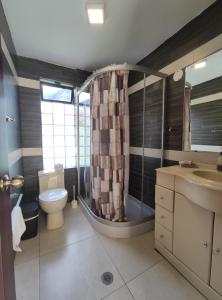 Koupelna v ubytování Apartamento "Tungurahua View"