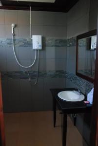Koupelna v ubytování Don Det Hotel