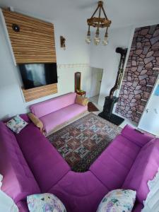 Cama o camas de una habitación en Cosy Cottage with fireplace and garden - Close to City centre and Skii Resort