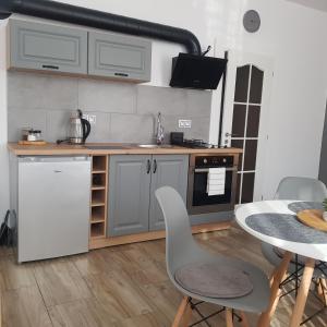 Apartmán Uršula tesisinde mutfak veya mini mutfak