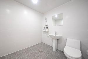 Koupelna v ubytování Busan Seomyeon Broa Hotel